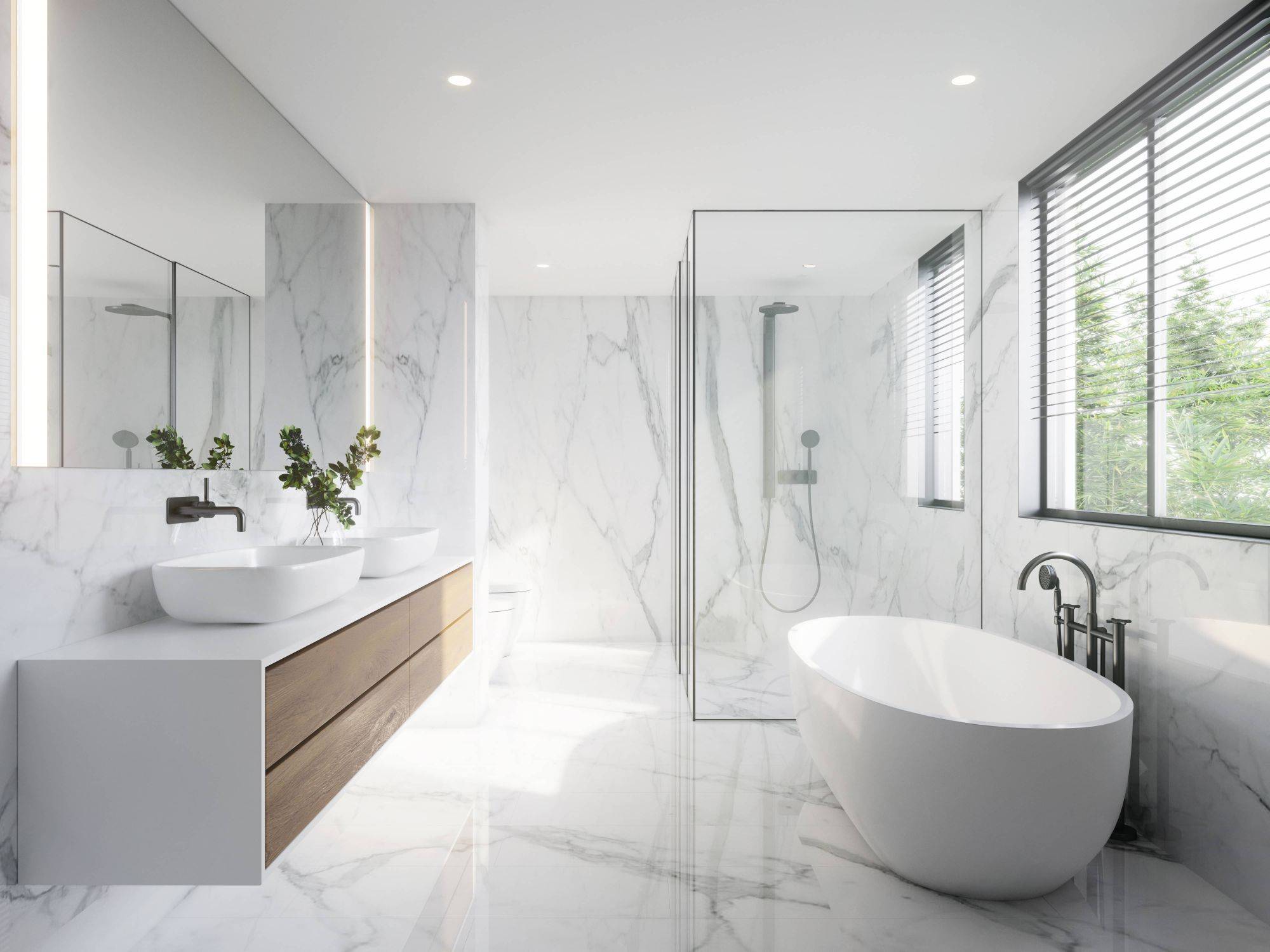 Quels sont les avantages de la céramique grand format pour une salle de bain ? Montbéliard
